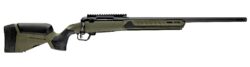 Savage Arms 32633 110 Core Predator Full Size 22-250 Rem 10+1 22" Medium Heavy Fluted Barrel, Arca Rail Forend, Hunter Green AccuStock w/AccuFit V2 Synthetic Stock, Left Hand