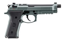 Beretta USA JS92M9A4GLUN10 M9A4 Overlanding Full Size Frame 9mm Luger 10+1 5.10" Black Threaded Barrel, Lunar Cerakote Steel Optic Ready/Serrated Slide, Lunar Cerakote Aluminum Frame w/Beavertail & Pi