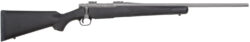 Mossberg 28007 Patriot  Full Size 308 Win 5+1 22" Stainless Cerakote Fluted Barrel, Stainless Cerakote Receiver Drilled & Tapped, Black Fixed Synthetic Stock, Right Hand